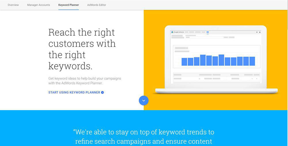 Google Keyword Planer