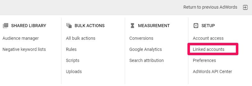 حساب‌های مرتبط