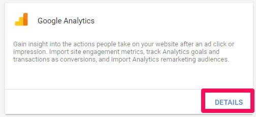 Google Analytics را پیدا کنید