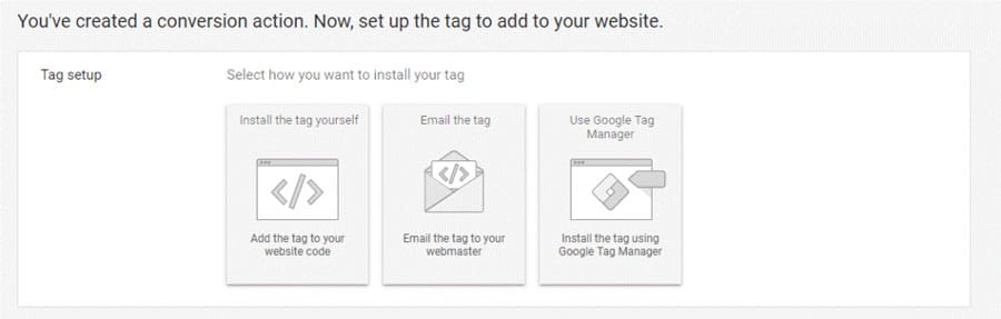اگر یک وب مستر ندارید و نمی‌دانید چطور خودتان برچسب را نصب کنید، می‌توانید از مدیر برچسب گوگل استفاده کنید که این فرآیند را خودکار انجام میدهد.