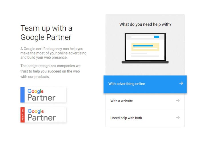 با استفاده از پلت فرم پارتنر گوگل، پیدا کردن تبلیغ کنندگان به صورت آنلاین آسان است