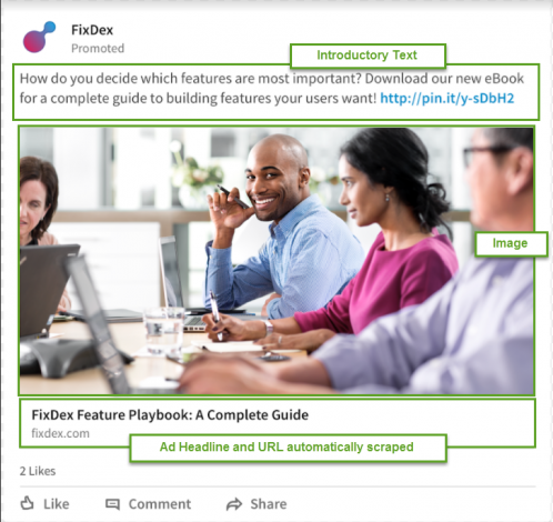ایجاد کمپینهای تبلیغات اسپانسری در لینکدین