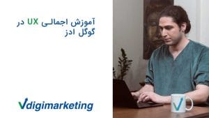 عرفان پارسا زاده درحال اموزش احمالی UX در گوگل ادز