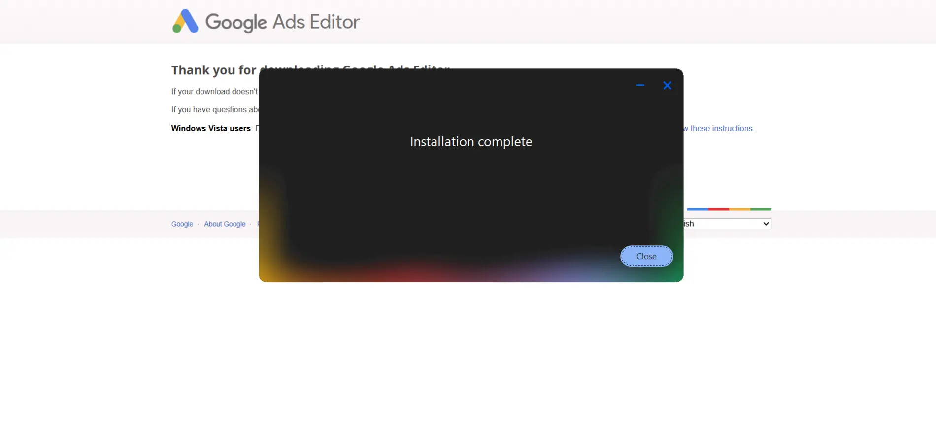 راهنمای دانلود google ads 3