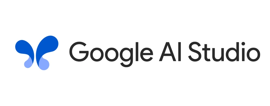 لوگوی Google AI Studio، ابزار هوش مصنوعی گوگل برای توسعه و طراحی وب